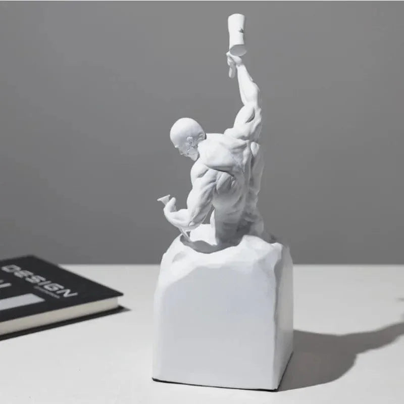 Self Carved Human Figurine